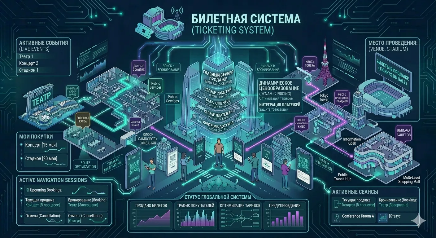 Система продажи билетов