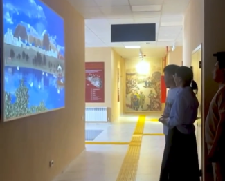 В конце июля представили новейшую разработку анимационного видеомэппинга для музея-заповедника «Сарайшык» в Атырау