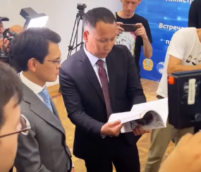 TORUS.KZ presented unique projects at the meeting of the Minister of Digital Development, Innovation and Aerospace Industry of the Republic of Kazakhstan